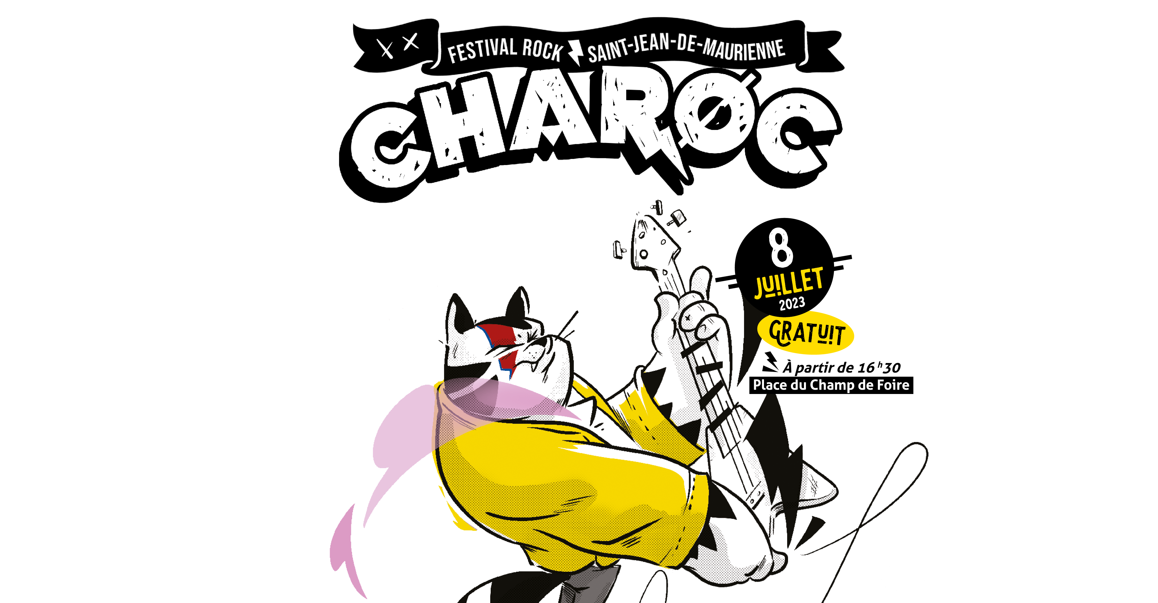 festival charoc rock saint jean de maurienne savoie juillet 2023