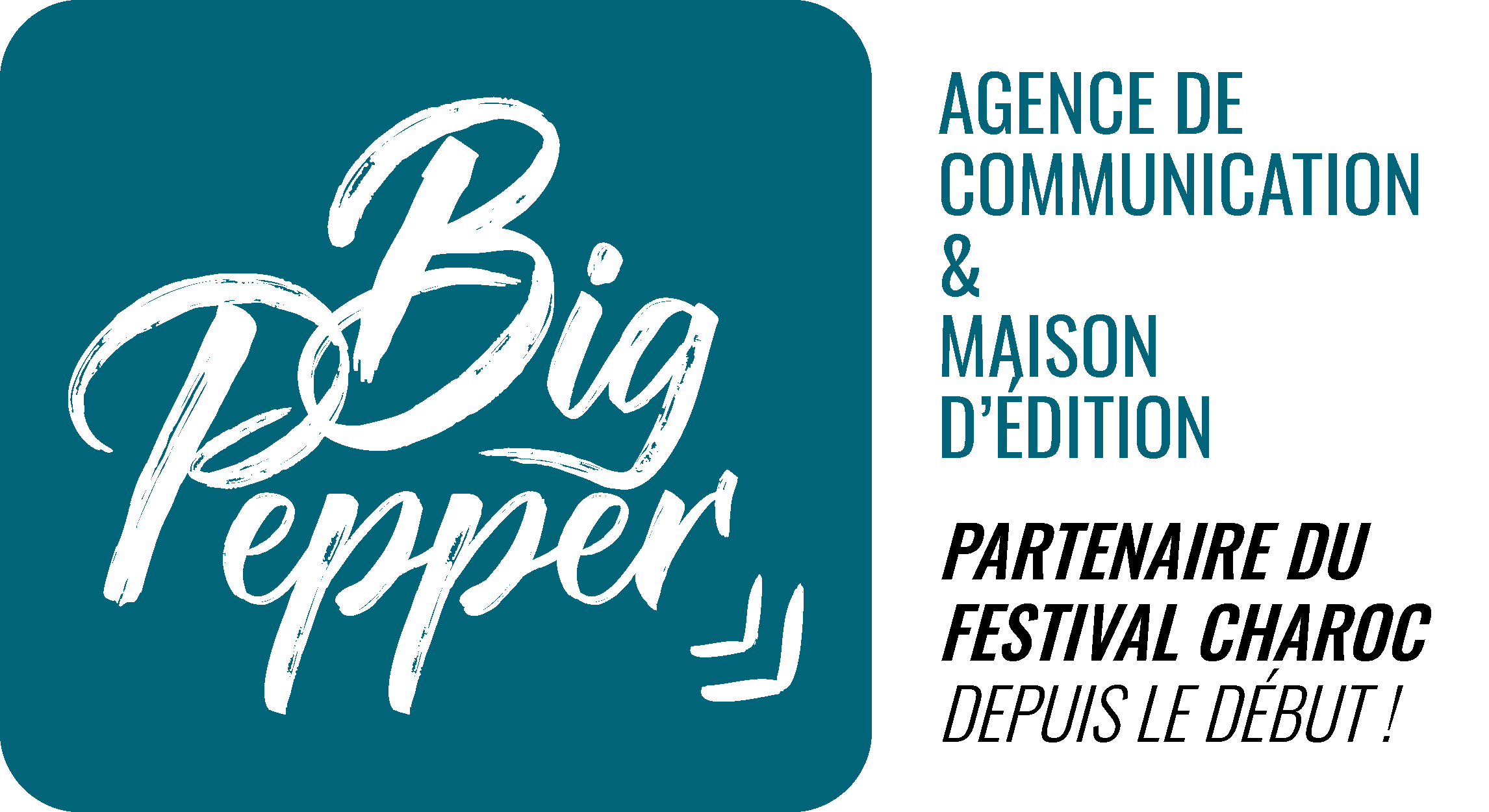 Big Pepper agence de communication et maison d'édition partenaire du festival charoc